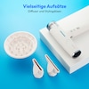 MEDION® LIFE HD2 Haartrockner mit Ionen-Technologie, 1.500 Watt, Selbstreinigungsfunktion, Vielseitige Aufsätze: Stylingdüsen und Diffusor, 3 Temperatur- und 3 Luftstromstufen