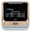 MEDION® LIFE® Mini-Geschirrspüler DWT20 (MD37763), für 2 Gedecke, 6 Reinigungsprogramme, Startzeitvorwahl