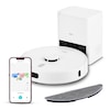 MEDION® Saugroboter mit Absaugstation X41 SW+, Wischfunktion, Lasernavigation, starke 8.000 Pa Saugkraft, No Go & Go Bereiche, präzise Kartenerstellung, mehrere Etagen