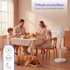 MEDION® LIFE P25 SF Akku-Standventilator (MD 100144), App-Steuerung, 10 Geschwindigkeitsstufen, 24 Watt Leistung, Schwenkfunktion, inkl. Fernbedienung
