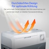 MEDION® LIFE Kühl- und Gefrierbox MD13111, -20°C bis 20°C, mit Kompressor, 60 Watt,  39 L Stauraum, LED Anzeige, Energieeffizenzklasse D