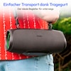 MEDION® LIFE® P61746 Tragbarer Bluetooth® Lautsprecher M, Dual Illuminated (RGB-Lichteffekte), Bluetooth® 5.3, integrierter Akku mit bis zu 42 Stunden Laufzeit, robustes & mobiles Design, 2 x 15 W RMS