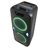 MEDION® LIFE® P67038 Partylautsprecher, PLL-UKW Radio, Bluetooth® 5.0, satter Sound, verschiedene Lichteffekte, X-Bass Bassanhebung, inkl. Mikrofon, 2 x 22 W RMS Ausgangsleistung