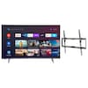 MEDION® Offre combinée ! LIFE® X15011 Ultra HD Android Smart-TV 50 pouces & GOOBAY Basic TILT (L) Support mural