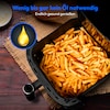 MEDION® LIFE® X10 XL Heißluftfritteuse MD 11780, 100 Rezepte in der Life+ App, innovative Wassersprayfunktion, 10 Automatikprogramme, ca. 5 L Korbvolumen, Temperatur einstellbar bis 230 °C