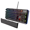 MEDION® ERAZER Supporter X20 mechanische Gaming Tastatur, extrem langlebige CHERRY MX RGB Red Switches, austauschbare Schalter und Tastenkappen, 100% Anti-Ghosting, RGB-Hintergrundbeleuchtung, hochwertige Oberfläche