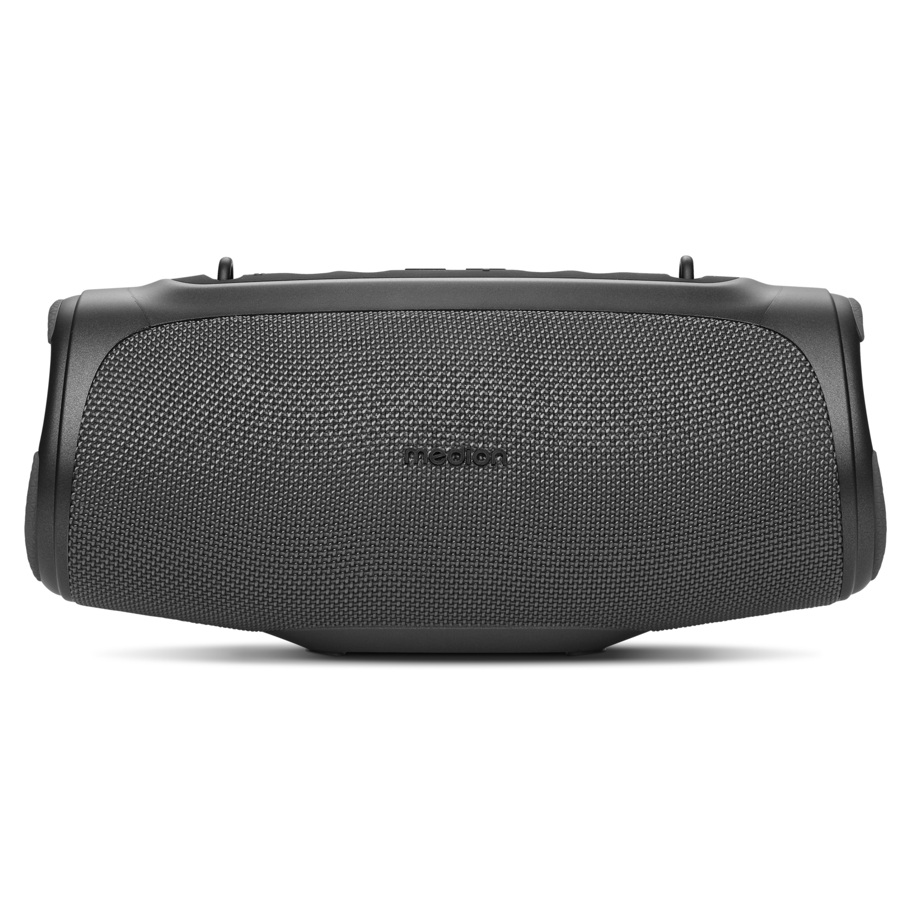MEDION® LIFE® P61746 Tragbarer Bluetooth® Lautsprecher M, Dual Illuminated (RGB-Lichteffekte), Bluetooth® 5.3, integrierter Akku mit bis zu 42 Stunden Laufzeit, robustes & mobiles Design, 2 x 15 W RMS