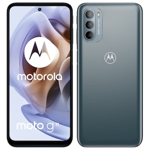 MOTOROLA G31 Smartphone, 16,33 cm (6,43) FHD+ OLED Display, Betriebssystem Android&trade; 11, 64 GB Speicher, 4 GB Arbeitsspeicher, Octa-Core Prozessor, Dreifach-Kamerasystem, Farbe: Mineral Gray