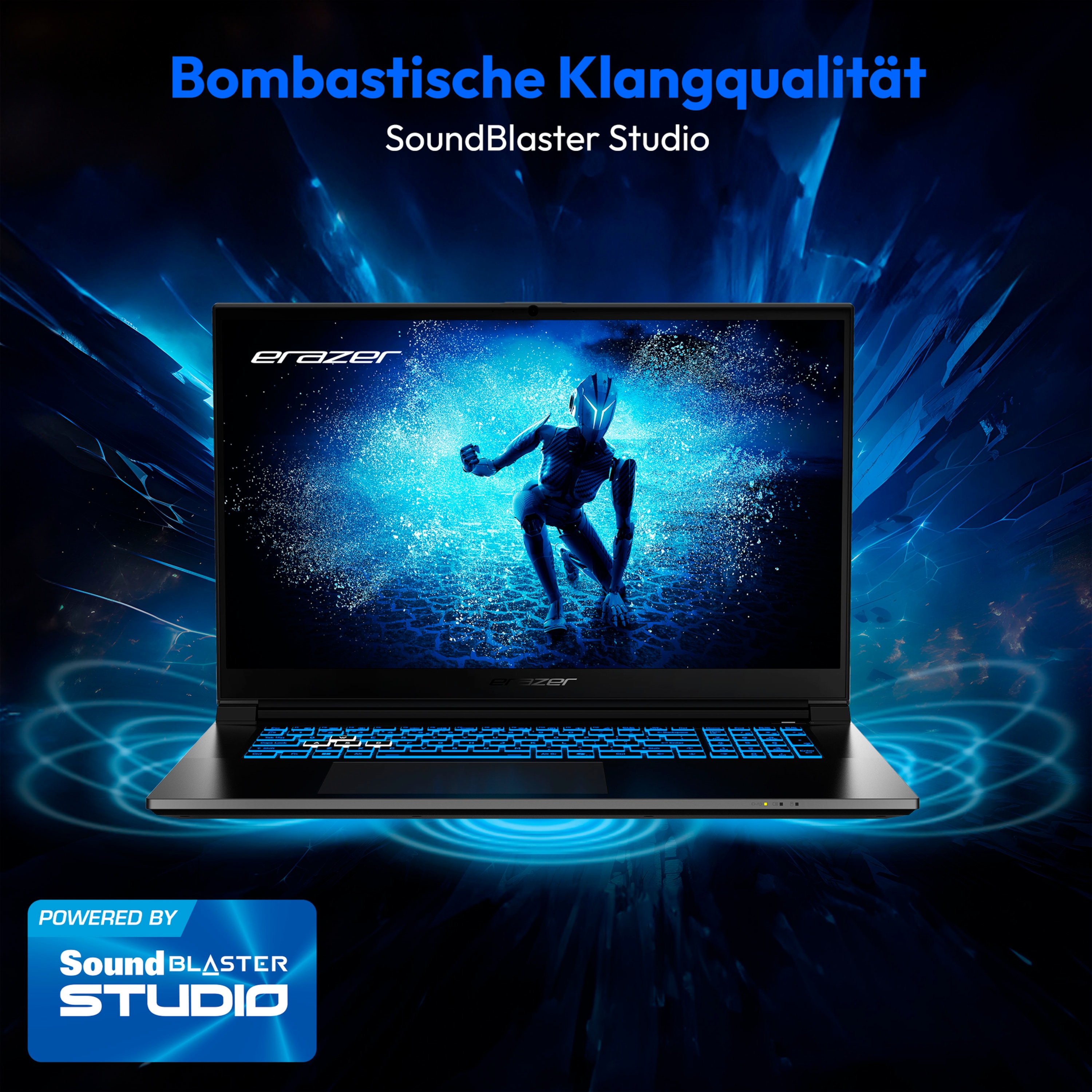 MEDION® ERAZER Defender P50i Core Gaming Laptop, Intel® Core™ i7-13620H, Windows 11 Home, 43,9 cm (17,3") FHD Display mit 144 Hz, NVIDIA® GeForce RTX™ 4060, 1 TB SSD, 16 GB RAM