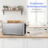 MEDION® LIFE Toaster MD12103 silber, 2 lange Toastschlitze für bis zu 4 Toasts, LED Sensor-Touch-Display, 7 Bräunungsstufen und 5 Automatikprogramme