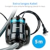 MEDION® Beutelloser Zyklon-Staubsauger MD 19407, 150W Saugleistung, Staubbehälterkapazität 2 L, EPA Filter, integriertes Zubehör
