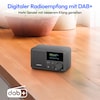 MEDION® LIFE® S66822 Tragbares DAB+ Radio, Farb-TFT Display 3,73 cm (1,47''), DAB+/UKW-Radio (je 40 Senderspeicher), Bluetooth® 5.3, integrierter Akku, extra kompakt, 2 W RMS