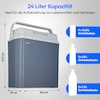 MEDION® LIFE Kühlbox mit Wärmefunktion MD13011, Kühl und Warmhaltefunktion, 20 L Kapazität, 5V-USB-Anschluss,