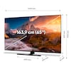 MEDION® LIFE® X16532 (MD 31413) QLED Fire TV, 163,9 cm (65'') Ultra HD Display, HDR, Dolby Vision®, Micro Dimming, MEMC, Netflix, Amazon Prime Video, Bluetooth®, DTS HD, DTS Virtual X, Dolby Atmos®, HD Triple Tuner, CI+