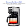 MEDION® LIFE Kaffeemaschine mit Thermoskanne MD11019, 900 Watt Leistung, bis zu 10 Tassen, Timer-Funktion, Touch-Sensir-Bedienfeld