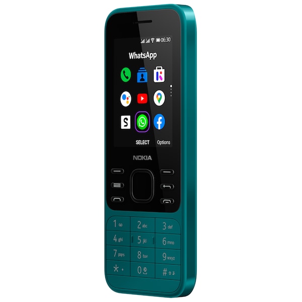 NOKIA 6300 4G, Cyan