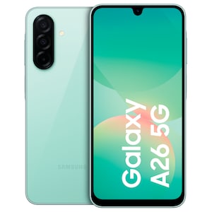 SAMSUNG Galaxy A26 5G, 128 GB, Mint (SM-A266B/DS) SAMSUNG Galaxy A26 5G, 128 GB, Mint (SM-A266B/DS)
