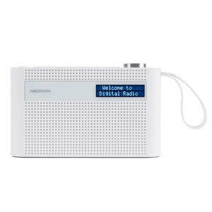 MEDION® DAB+ P66007 Radio portable | Bluetooth 5.0 | 3 Watt RMS | Prise jack | Design compact