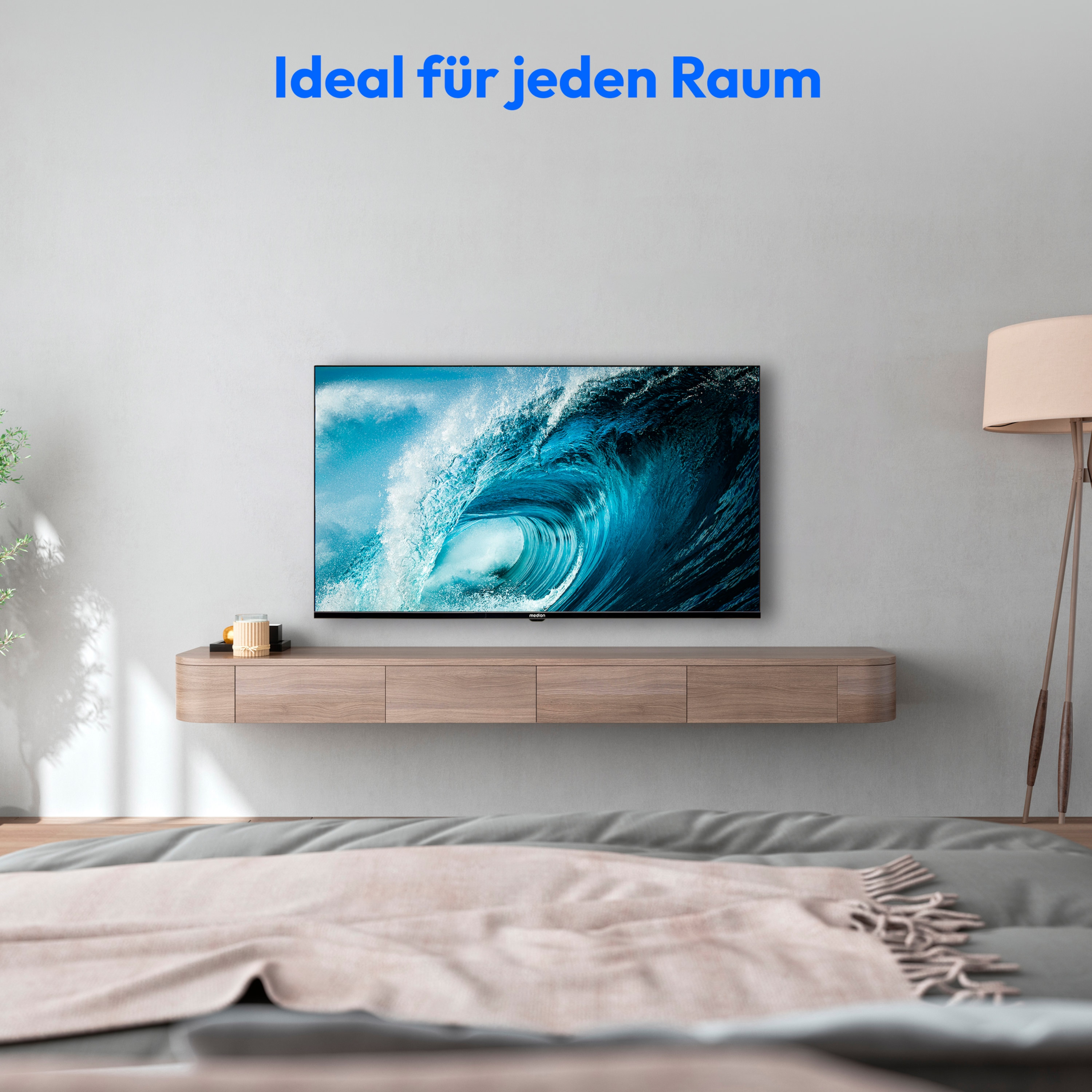 MEDION® LIFE® E8402500 (MD 840000) TV, 100,3 cm (40''), Full HD, HD Triple Tuner, integrierter Mediaplayer, CI+ Schnittstelle