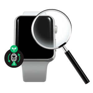 RENEWD Watch Series 5 40 mm, weiß/silber