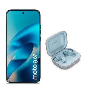 MOTOROLA moto g87 5G, 256 GB, Blue Atoll (XT2621-6) inkl. moto buds, Glacier Blue