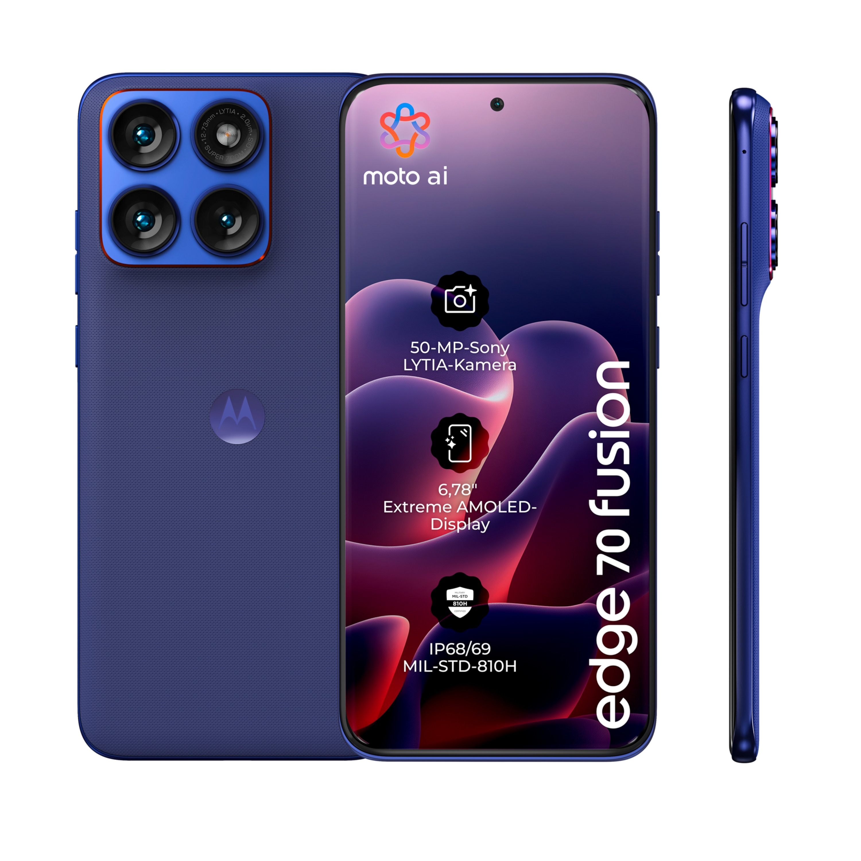 MOTOROLA edge 70 fusion 5G 256 GB Orient Blue (XT2605-1)