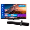 MEDION® LIFE® X15033 QLED Smart-TV, 125,7 cm (50'') Ultra HD + Barra de sonido 3.1.2. - pack oferta