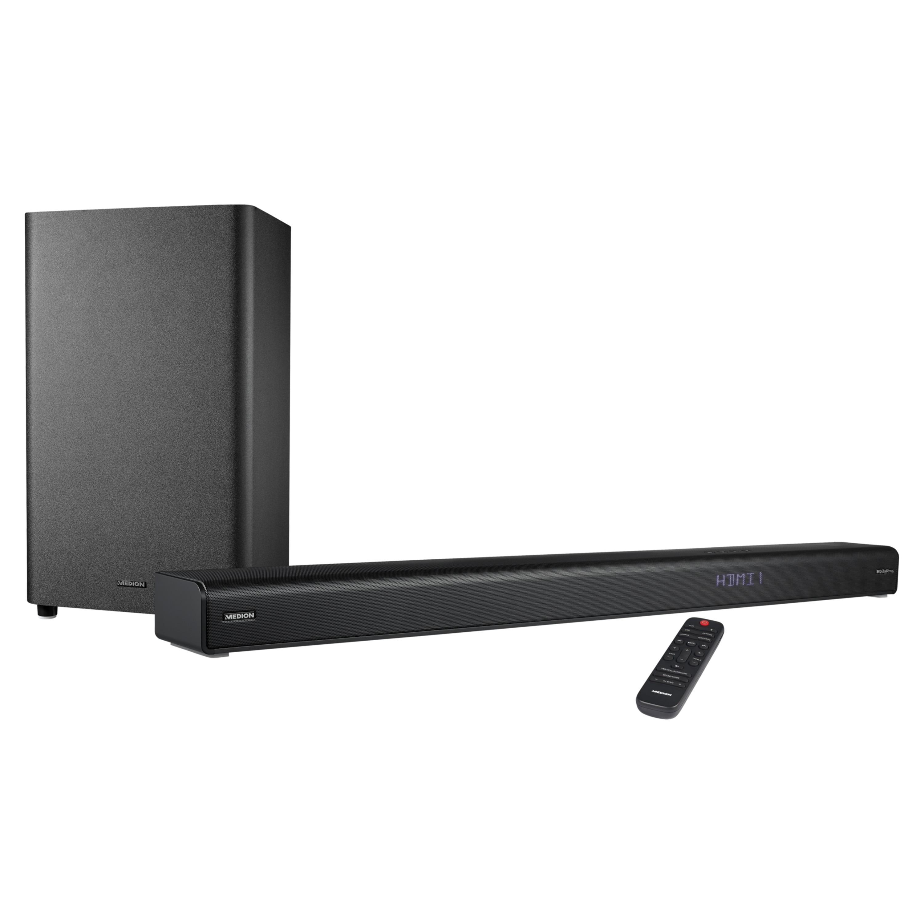 MEDION® LIFE® X15564 (MD 32355) 138,8 cm (55'') Ultra HD OLED Smart-TV + 3.1.2 Dolby Atmos® Soundbar P64377 - ARTIKELSET