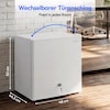 MEDION® LIFE Mini-Kühlschrank mit Eisfach und Schloss MD370001, 42 L Gesamtnutzinhalt (Kühlteil 37 L & Eisfach 5 L), wechselbarer Türanschlag, Schloss, geringer Geräuschpegel