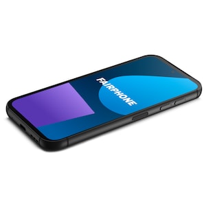 FAIRPHONE 5, 128 GB, Mattes Schwarz
