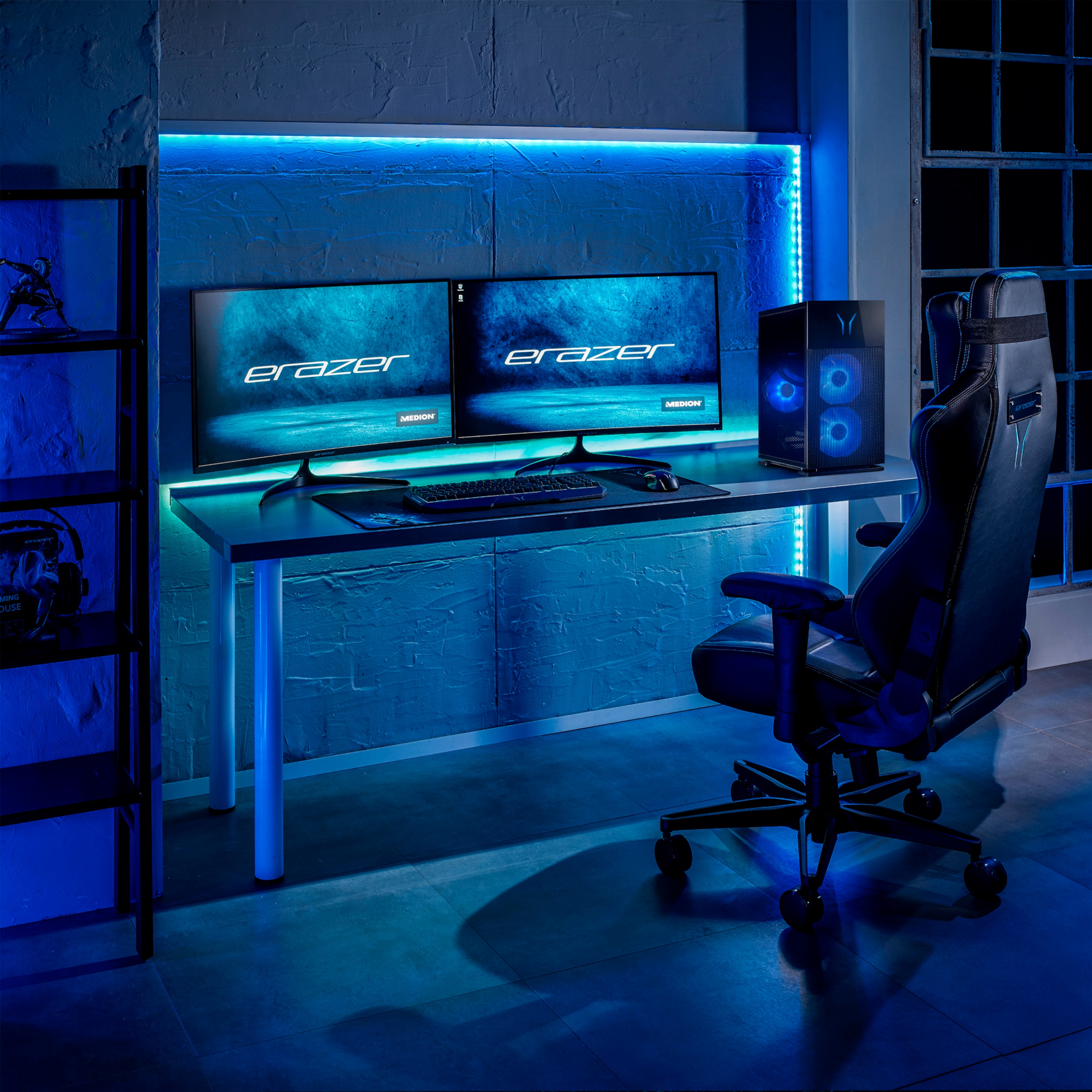 MEDION® ERAZER Engineer X30 High-End Gaming PC, Intel® Core™ Ultra 7 265 , Windows 11 Home, NVIDIA® GeForce RTX™ 5070, 2 TB SSD, 32 GB RAM