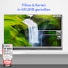 MEDION® LIFE X8652507 (MD 865900) MiniLED TiVo Smart-TV, 163,9 cm (65'') Ultra HD Display, HDR, Dolby Vision®, MEMC, Micro Dimming, PVR ready, TiVo Medienportal, NETFLIX, Amazon Prime Video, Disney+ App, Bluetooth®