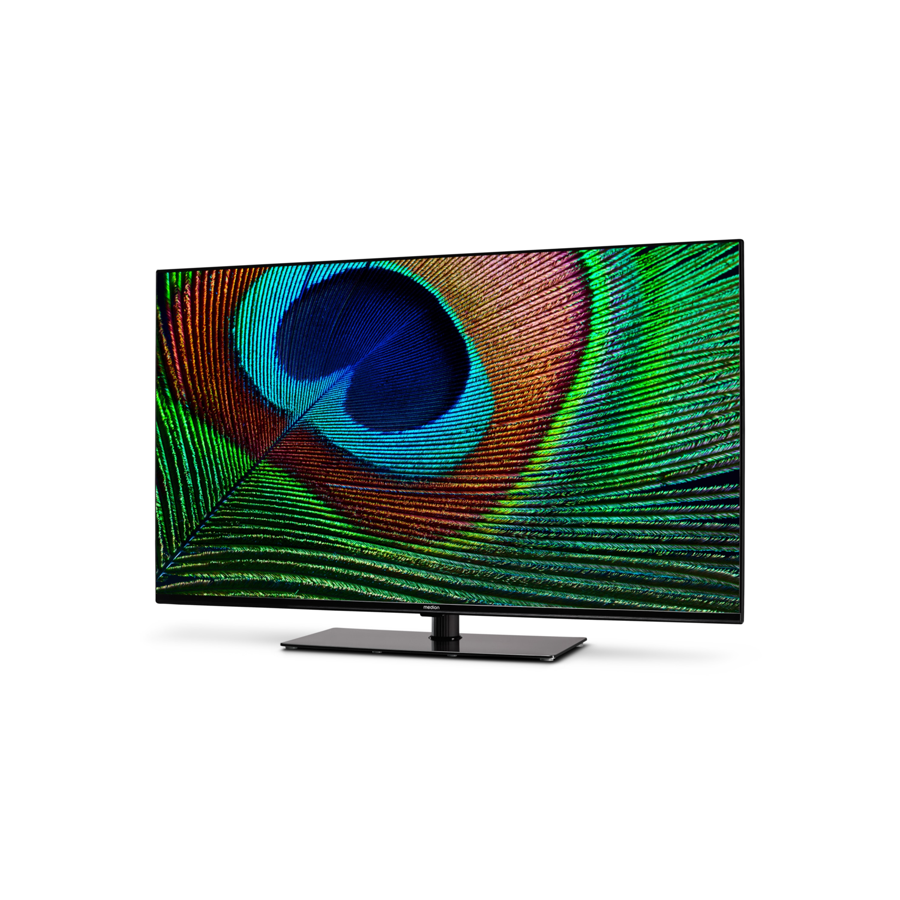 MEDION® LIFE® X14371 (MD 30921) Android TV, 108 cm (43'') Ultra HD Smart-TV, HDR, Dolby Vision®, Micro Dimming, MEMC, PVR ready, Netflix, Amazon Prime Video, Bluetooth®, Dolby Atmos, DTS Virtual X, DTS X, HD Triple Tuner, CI+