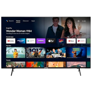 MEDION® LIFE® X16540 QLED Android TV | 163,9 cm (65 pouces) Ultra HD Smart-TV| HDR | Dolby Vision | Micro Dimming| PVR ready | Netflix | Amazon Prime Video | Bluetooth | DTS Sound | Dolby Atmos |HD Triple Tuner | CI+