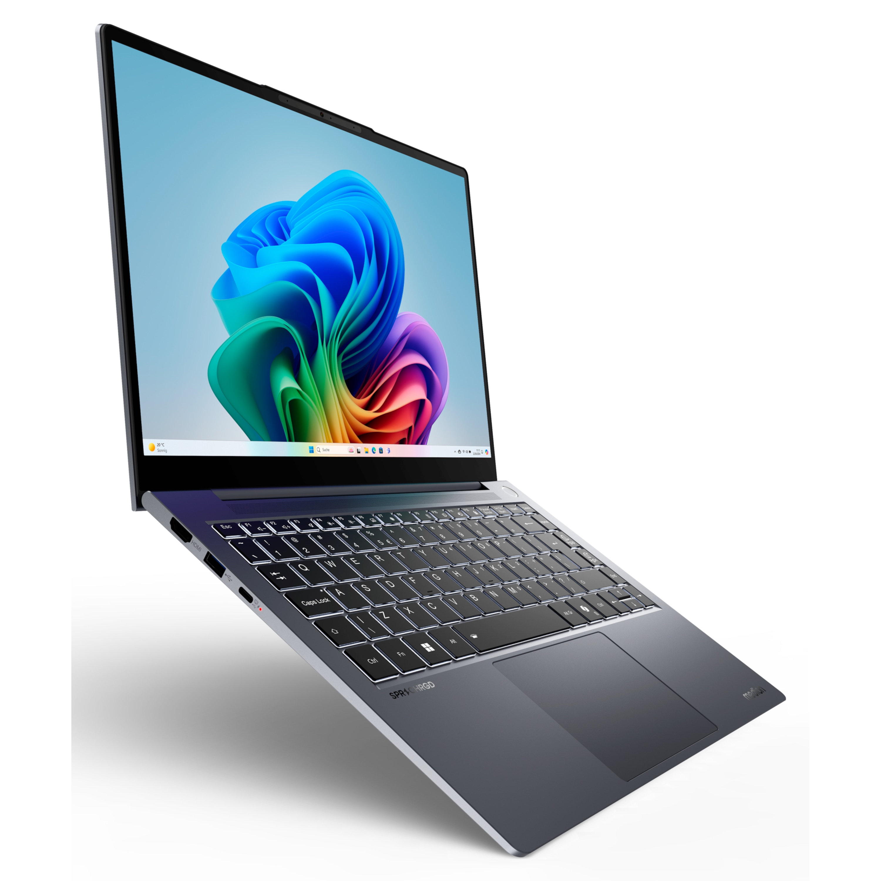 MEDION® SPRCHRGD 14 S1 Elite; Copilot+ PC, Snapdragon® X Elite, Windows 11 Home, 35,56 cm (14“) 2,8K Display, 1 TB SSD, 32 GB RAM