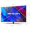 MEDION® LIFE® X14333 (MD 31945) LCD Smart-TV, 108 cm (43'') Ultra HD Display + Soundbar MEDION® LIFE® P61155 (MD44055)  - ARTIKELSET