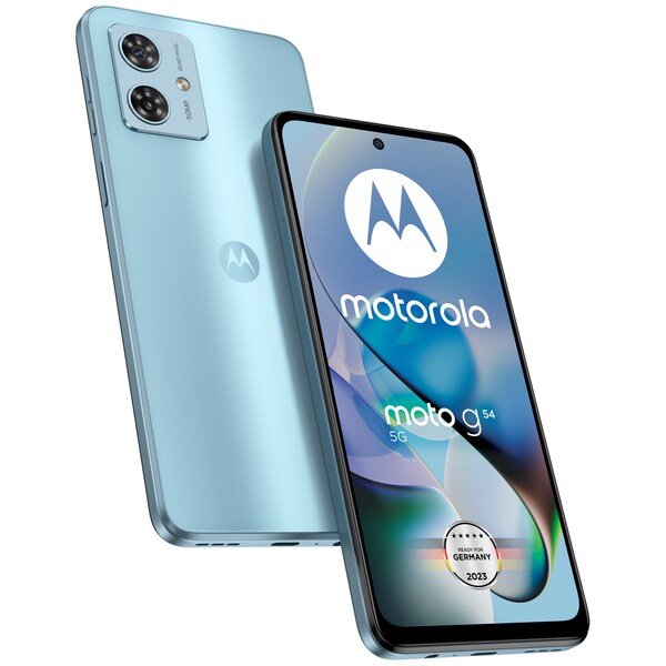 MOTOROLA moto g54 5G, 256 GB, Glacier Blau