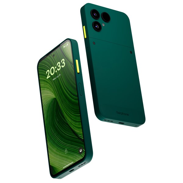 FAIRPHONE Gen. 6, 256 GB, Forest Green (Model: FP6)