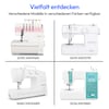 MEDION® LIFE® Overlock-Nähmaschine SO90 (MD19169), 90 Watt Motorleistung, LED Nählicht, Nähen mit 4 Fäden gleichzeitig, umfangreiches Zubehör