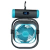 MEDION® LIFE Camping Ventilator E10 TF, 20 W Leistung, 5 Geschwindigkeitsstufen, 110° Oszillation, 10.000 mAh Akku, als Powerbank nutzbar, LED