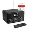 MEDION® LIFE® P85027 Stereo Internetradio, 7,1 cm (2,8'') TFT-Display, 25.000+ Internetradiosender & zahlreiche Podcasts, DAB+/UKW-Radio, Bluetooth®, Spotify®-Connect, WLAN, 2 x 10 W RMS