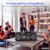MEDION® LIFE P66538 Retro-Boombox schwarz, DAB+/PLL-UKW Radio, Bluetooth® 5.3 für das Abspielen von Smartphone & Co, CD-Player, Kassettendeck, X-Bass Funktion, 2 x 10 W RMS