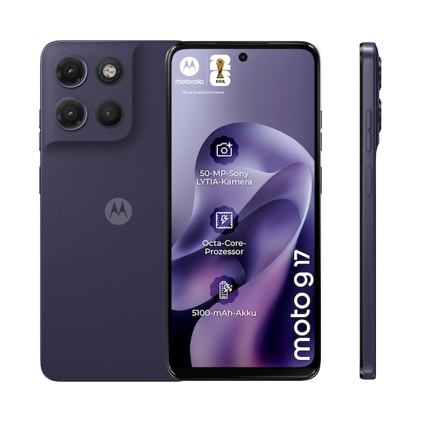 MOTOROLA moto g17, 128 GB, Evening Blue (XT2623-2)