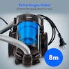MEDION® LIFE P4000 Beutelloser Zyklon-Staubsauger, 900 W Saugleistung, Staubbehälterkapazität 4,3 L, HEPA 13 Filter, integriertes Zubehör