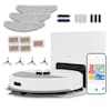 MEDION® Saugroboter mit Absaugstation X23 SW+, Wischfunktion, Lasernavigation, 5.000 Pa Saugkraft, No Go & Go Bereiche, präzise Kartenerstellung, mehrere Etagen, App-Steuerung