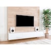 MEDION® LIFE® P61925 Regallautsprecher, aktiver & passiver Lautsprecher, 2-Wege-System, Bluetooth® 5.0, Stereo-Sound mit integriertem Hochtöner und Subwoofer, 2 x 50 W RMS