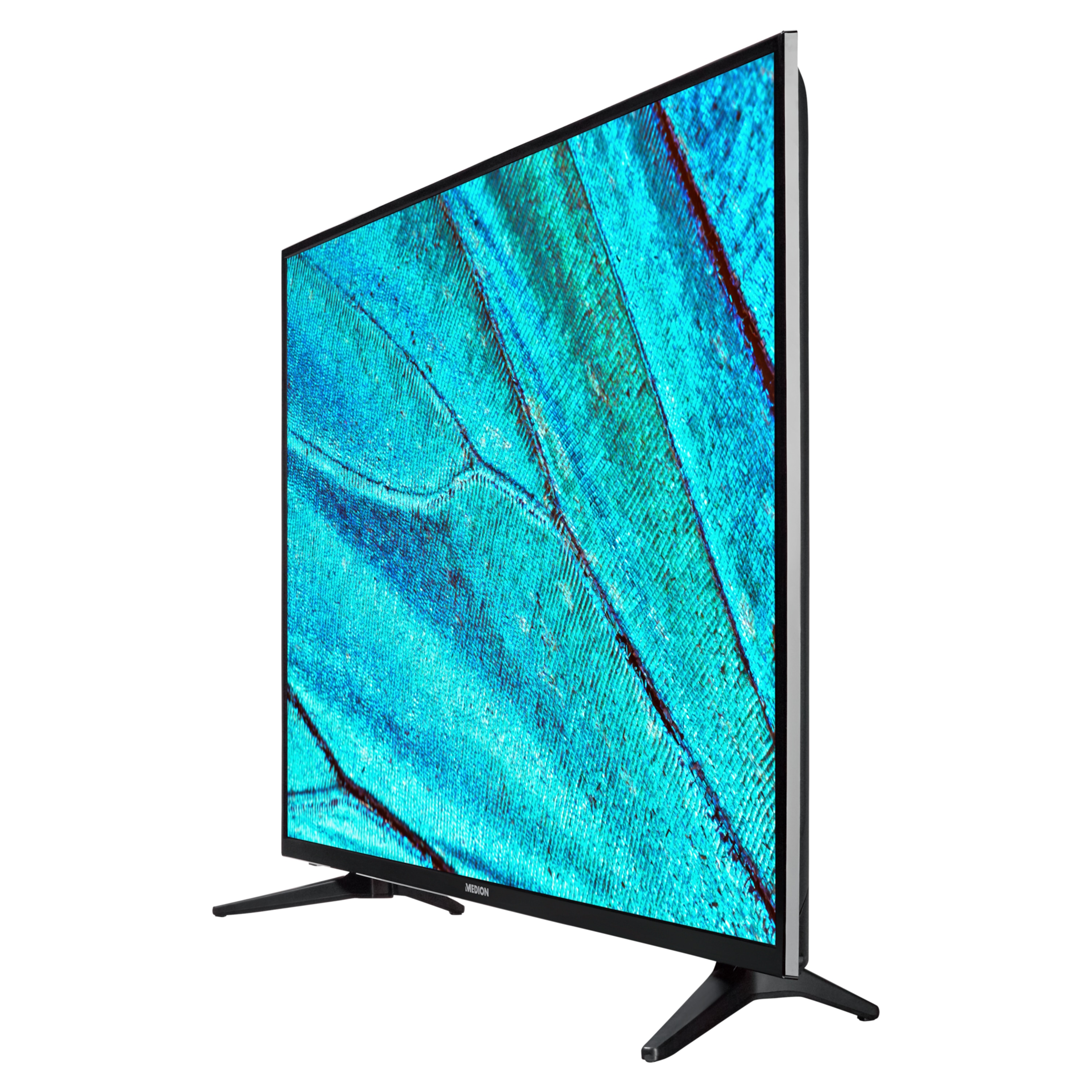 MEDION® LIFE® X15588 (MD 30092) Smart-TV, 138,8 cm (55") Ultra HD Display, inkl. Wandhalterung Tilt Basic - ARTIKELSET