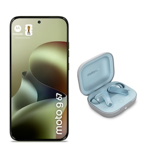 MOTOROLA moto g67 5G, 256 GB, Nile (XT2621-2) inkl. moto buds, Glacier Blue