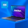 MEDION® E15223 Laptop, Intel® Prozessor N100, Windows 11 Home (S Modus), 39,6 cm (15,6'') FHD Display, 128 GB SSD, 4 GB RAM