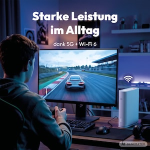 ZTE stationärer Router G5TS, 5G, Weiß